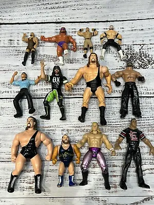 Buy WWE WWF WCW Wrestling Action Figures Job Lot Bundle - / Hasbro 90s & Modern • 14.99£