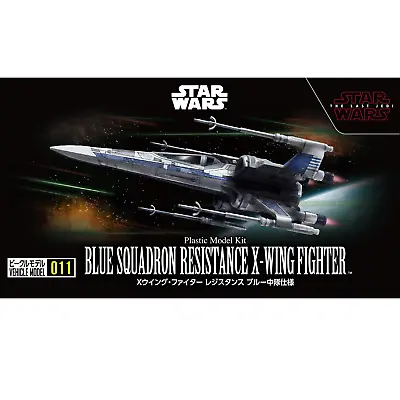 Buy Bandai Star Wars 011 Blue Squadron Resistance X-Wing Fighter • 26.02£