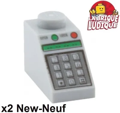 Buy LEGO 2x Slope Decorated 45 2x1 Keypad Phone Keyboard Phone 3040pb010 NEW • 1.11£