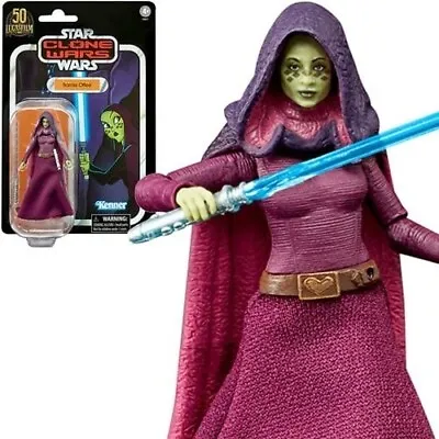 Buy Star Wars The Vintage Collection Barriss Offee (Clone Wars) 3 3/4-Inch Figure • 15.29£