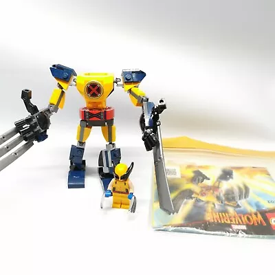 Buy LEGO Marvel: Wolverine Mech Armour (76202) • 5.99£