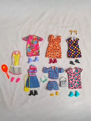 Buy Barbie Fashionistas Lot Bundle Bundle Doll Clothes Accessories Clothing Mattel • 35.97£