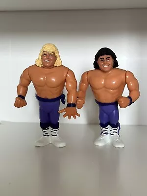 Buy WWF WWE Hasbro Custom Wrestling Figures. Rockers Shawn Michaels Marty Jannetty • 15£