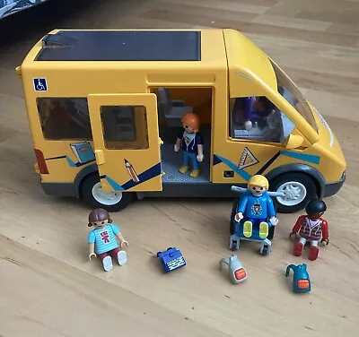 Buy Playmobil City Life Yellow School Bus In Good Condition • 6.50£