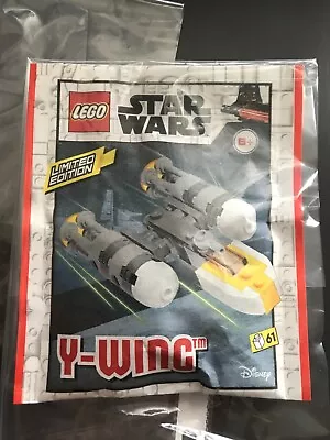 Buy Lego Star Wars Y-wing New And Sealed Paperbag • 3.25£