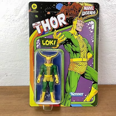 Buy Marvel Legends Retro Loki 3.75  Figure Hasbro Kenner • 14.95£