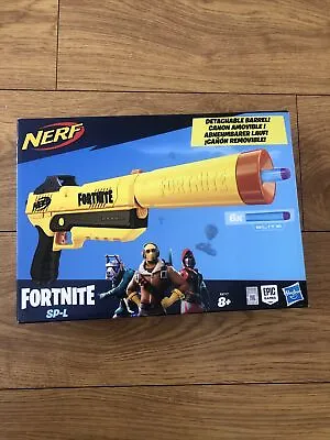 Buy Nerf Fortnite SP-L Blaster Gun Detachable Barrel Toy  Gift 6 Fortnite Darts. • 15.75£