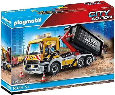Buy Playmobil City Action Construction Truck With Tilting Trailer Kids Playset 70444 • 51.99£