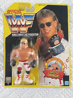 Buy 1993 WWF Hasbro SHAWN MICHAELS Wrestling Figure Series 7 MOC • 195£