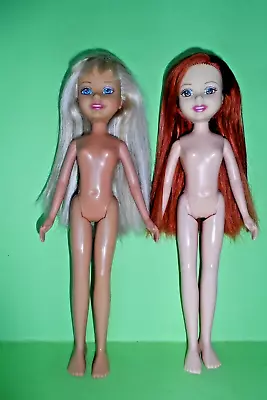 Buy 2004 Mattel Barbie Wee 3 Three Friends 2 Red Blonde Dolls Janet Whitney Stacie • 5.96£