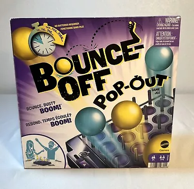 Buy Mattel Bounce Off Pop Out Party Game Ticking Timer 1-4 Players Ages 7+ NEW • 14.17£