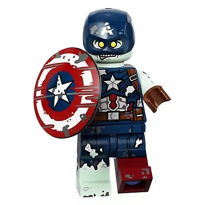 Buy LEGO 71031 Marvel Super Heroes Minifigures SERIES 1 -Zombie Captain America(NEW) • 12.95£