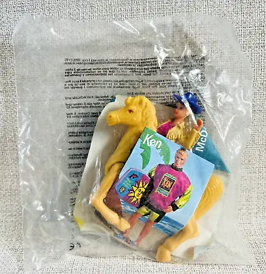 Buy Barbie McDonalds Happy Meal Toy New Sealed Cowgirl Horse Rooted Hair 90s Vintage • 4.99£