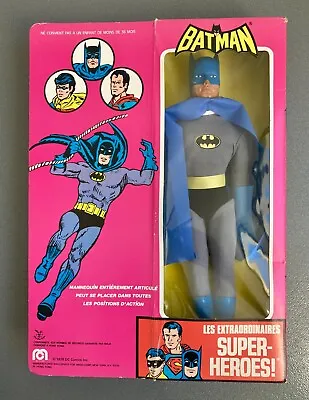 Buy 12  Inch Batman Mego Pin Pin Toys 1978 Original Box Vintage France MIB DC Comics • 752.85£