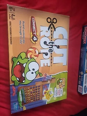 Buy CUT THE ROPE CONNECT 4 By HASBRO GAMES • 6£