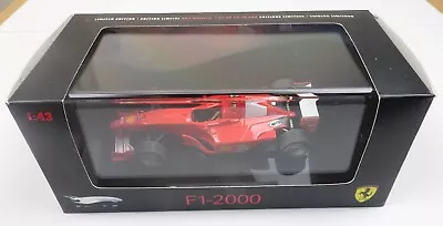 Buy 2000 Ferrari F2001 Michael Schumacher Hot Wheels Elite Limited Edition P9943 MIB • 40£