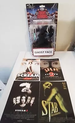 Buy NECA Scream Ghostface Toony Terrors Series 5 ,6  Action Figure +4 Postcards  • 32.95£