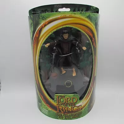 Buy Lord Of The Rings Figure Frodo Sword Attack Action Ringwraith Reveal Base Nib • 15£
