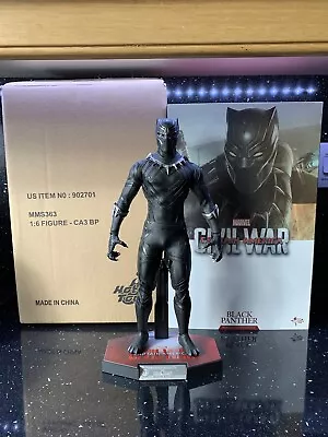 Buy Hot Toys MMS363 Black Panther Captain America Civil War 1/6 Scale Figure • 200£
