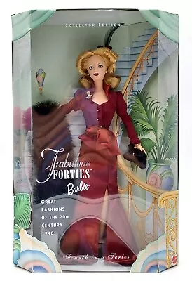 Buy 1999 Fabulous Forties Barbie Doll / 1940s Great Fashions / Mattel 22162, NrfB • 92.53£