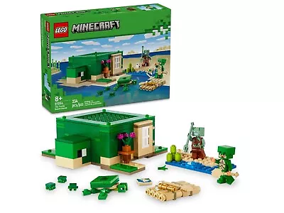Buy LEGO Minecraft: The Turtle Beach House (21254) • 19£