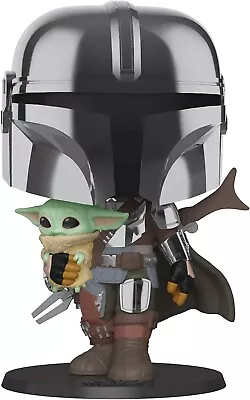 Buy Funko POP Star Wars The Mandalorian With The Child Collectable Action Figure • 18.89£