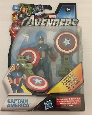 Buy Captain America Avengers Launching Shield Action Figure 37479 • 14.95£