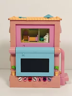 Buy Pixel Chix Mattel Pink 2 Storey House & Rooftop Pool Working Mini Playset Toy • 49.99£
