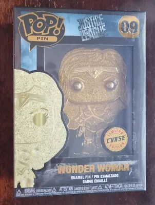 Buy Funko Pop Pin - Justice League - Wonder Woman 09 - CHASE Limited Edition - New • 19.99£