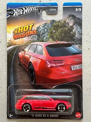 Buy Hot Wheels Hot Wagons 17 AUDI RS 6 AVANT With Protector • 14.99£