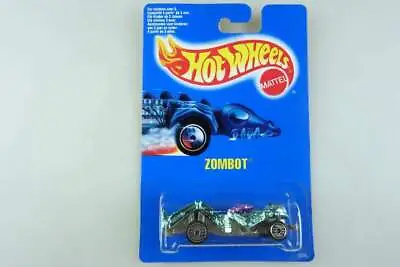 Buy Zombot Hot Wheels Mattel 4346 Malaysia Mint Blue Card Moc 1:64 104511 • 15.40£