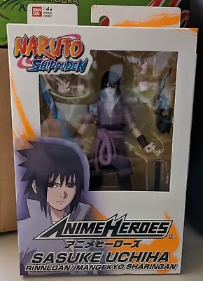 Buy BanDai Anime Heroes - Naruto - #36962 Sasuke Uchiha (Rinnegan) • 16£