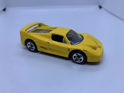 Buy Hot Wheels - Ferrari F50 Yellow - Diecast Collectible - 1:64 Scale - USED • 6.75£