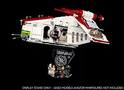 Buy Display Stand 3D +slots For Lego 75021 And 7676 Republic Gunship (A1035) • 15.50£