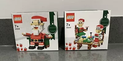 Buy Lego Christmas Sets. 40206 Santa + 40205 Santa’s Little Elf Helpers. New Sealed✅ • 29.99£