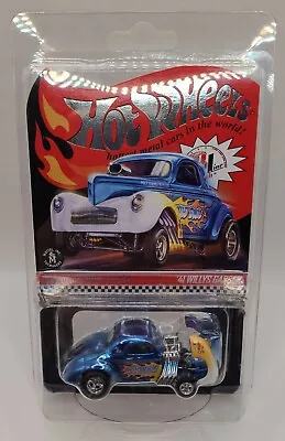 Buy Hot Wheels Blue ‘41 WILLYS GASSER RLC Collectible Car • 40£