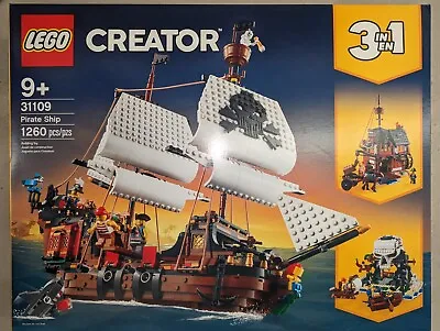 Buy LEGO Creator Pirate Ship 3 In 1 #31109 |BRAND NEW FACTORY SEALED • 99.93£
