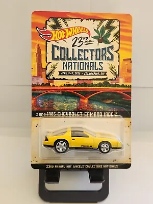 Buy Hot Wheels 23rd Annual Collectors Nationals 1985 Chevy Camaro Iroc Z N25 • 55.80£