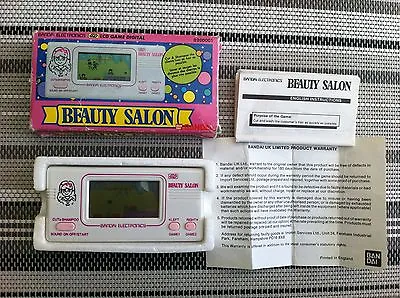 Buy Bandai Very Rare Retro Beauty Salon Hair Dressing Lcd Electronic Game • 119.99£