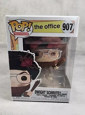 Buy Dwight Schrute As Belsnickel - #907 - Funko Pop! - The Office Incl Protector  • 18.99£