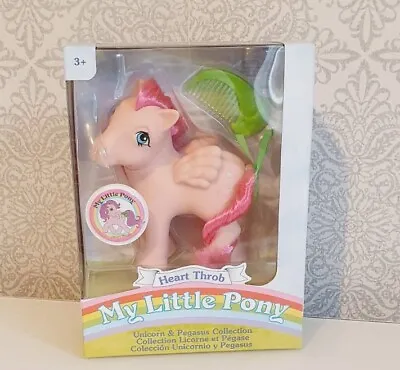 Buy G1 My Little Pony Heart Throb Unicorn & Pegasus Collection Anniversary Repro • 14.99£