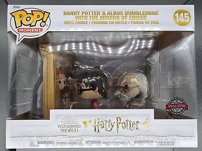 Buy Funko POP #145 Harry Potter & Dumbledore Mirror Of Erised Movie Moment • 50.99£