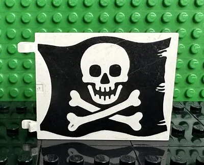 Buy LEGO Pirates - Flag 6x4 Skull And Crossbones - 6285 6286 6268 10040 • 12.28£