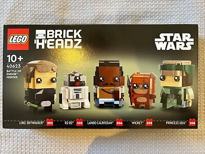 Buy Lego Star Wars 40623 Battle Of Endor Heroes Brickheadz - New And Sealed • 42.95£