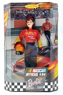 Buy NASCAR Barbie As A Racing Driver Doll #94 McDonald's / 1999, Mattel 22954, NrfB • 41.20£