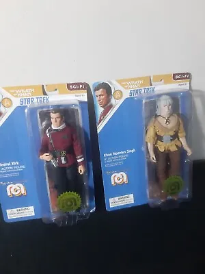 Buy Star Trek Admiral Kirk 862&Khan Noonien Singh Action Figure #4348Wrath Of Khan  • 25£