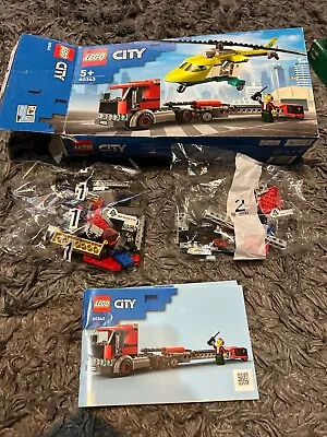 Buy LEGO CITY: Rescue Helicopter Transport (60343) Truck Only - Free P+P • 9.99£