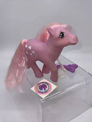 Buy 1984 My Little Pony Lickety Split Pink Body & Hair Accessories With Sticker • 23.78£