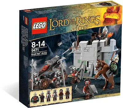 Buy Lego 9471 Uruk-Hai Army The Lord Of The Rings New Sealed Discontinued 2012  • 225£