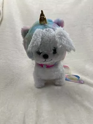 Buy Barbie Unicorn Puppy Dog Soft Toy Plush • 11.99£